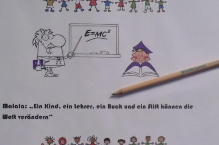 Burglengenfeld Kreuzberg Schule Unterricht Aktion Recht auf Bildung Weltklasse